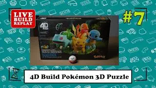 [Live Build #7] Can we finish Bulbasaur's body today??? - 4D Build Pok&eacute;mon 3D Puzzle