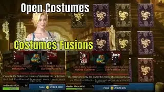 Darkness Rises Tips and Tricks Opening/Fusing Costumes & Gear Set Chest