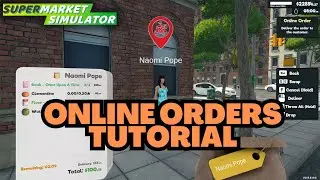 How to Deliver Online Orders on Supermarket Simulator