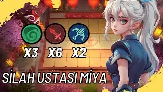 VALE 1. YETENEK İLE SİLAH USTASI MİYA / MAGIC CHESS