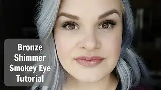 Урок по макияжу Smokey Eye с бронзовым мерцанием