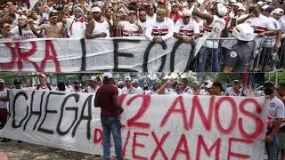 PROTESTO DA TORCIDA INDEPENDENTE DO SPFC...