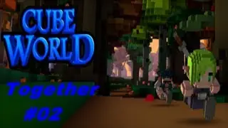 Cube World: Together Let's Play Part #02 Die W&uuml;ste....