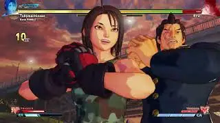 Street Fighter 5 - Cel shaded filter looks good!