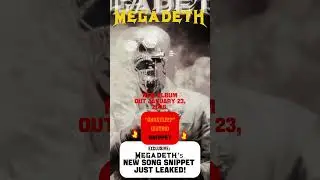 Ghostleep (Outro) **Megadeth's New Song TRIBUTE 2026** #megadeth #davemustaine #tippingpoint  #metal