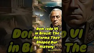 The Great Changes of Dom Jo&atilde;o VI: How Modern Brazil Began. @brazil.history #colonialbrazil #history