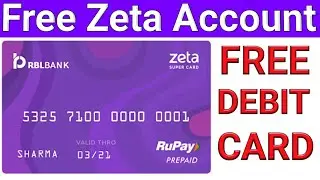 How to open Zeta Wallet Bank Account|Zeta Card Apply|zeta account open|Zeta atm card Apply