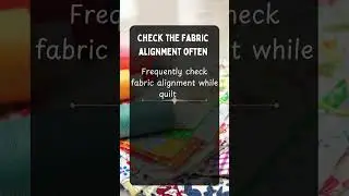 Quilting Tip of the Day 19