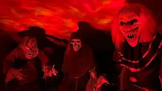 Демонстрация Spirit Halloween Crouchy, The Collector и Possessed Pumpkin