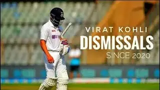 Virat Kohli All Dismissals Compilation From 2020 In International Cricket #cricket #viratkohli