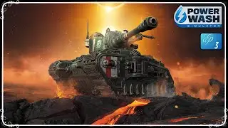Warhammer 40K Special | Cleaning the Rogal Dorn Battle Tank (No Commentary) 🤖
