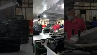 Let's take a look at the production process of the EVA case factory. #evabag #machine #factory