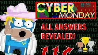 Growtopia - Cyber Monday (All Answers Revealed)