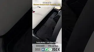Custom Fit for Tesla Model Y | Seamless & Minimalist #carmatfactory #tesla