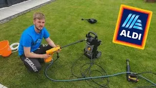 Aldi Ferrex 20v Cordless Pressure Washer - Setup & Review