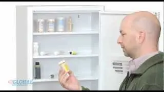 Medicine Cabinet with Pull Out Shelf