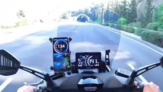 Kymco Downtown GT 350i Top Speed GPS