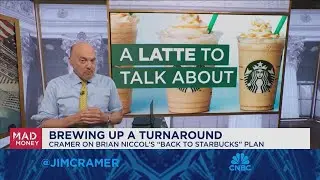 Jim Cramer recaps Starbucks' Q3 numbers