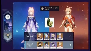 Kokorina Taser & Yoimiya double geo Vape - 5.0 Spiral Abyss Floor 12, 9 Stars - Genshin Impact