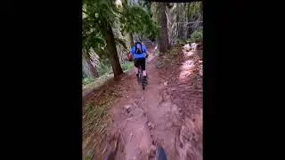 Test riding a 2021 Fantic.