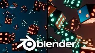 EASY Seamless Dice Roll Animation with Geometry Nodes