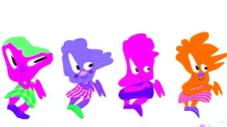 Noodle & Pals Hop Around The Circle Intro Logo Sponsored by: Klasky Csupo2001 Effects