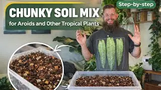 How to Make My Chunky Soil Mix & Answering All Your Questions!