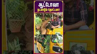ஆட்டோவா நடமாடும் தோட்டமா?---- | Auto Driver Kubendira | Vasanth News