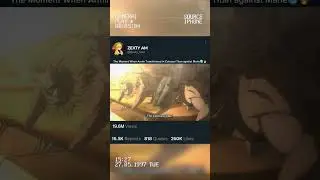 Armin Transforms into Colossal Titan: Iconic Scene from Attack on Titan Season 4 #aot #shorts #fyp