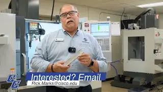 Check out the Computer Numerical Control (CNC) program at Cisco College!