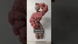 Accessories options for the BALL-JOINTED DOLL | CROCHET | #crochet
