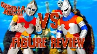 Playmates Vs Bandai Who Made The Best Jet Jaguar 1973? Figure Review! - Godzilla VS Megalon