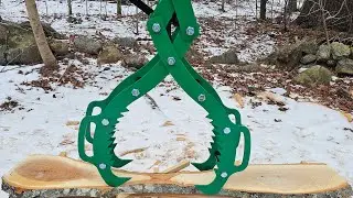 Mainely Off Grid is using the claw!!!!! Lets get back to milling!