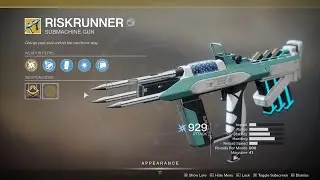 Pain and Gain & Risk/Reward: Riskrunner Exotic SMG - Destiny 2: Forsaken Part 30