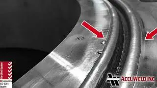 Base metal build up in RTJ ring groove | Arc05 welding