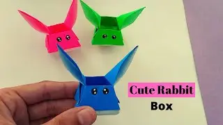 Cute Rabbit Box Origami | Craftboat
