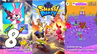 Smash Party - Hero Action Game Gameplay #8 - Rank 27 Myterious Building All Levels (Android, IOS)