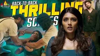 Heroine Back to Back Thrilling Scenes | Raagala 24 Gantallo | Satyadev, Mushkan | Hindi Movie Scenes