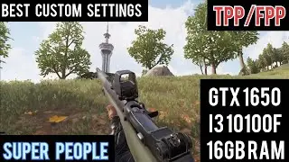 Super people  Gtx1650 gameplay  best settings, optimization fix lag