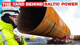 The sheer SIZE of offshore wind foundations