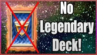 Castle Crush No Legendary Cards Deck Challenge!
