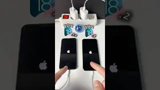 iPhone IOS 18.2 Vs IOS 18.7.2 Power On Boot Speed Best Test Comparison