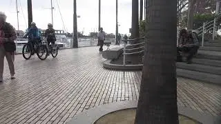 Skateboard Jump in Belmont Shores 🛹 👀