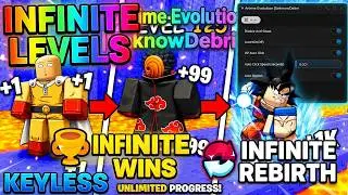 +1 Anime Evolution Script | KEYLESS | PASTEBIN | INFINITE WINS | INFINITE DAMAGE | AUTOFARM | MORE