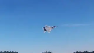 Oregon ANG F-15C passes at 2017 Oregon International Airshow