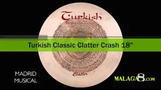 Platos Turkish Classic Clatter Crash 18