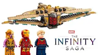 STARSSHIP THANOS! 👾 LEGO Marvel  76237  Sanctuary II  Endgame Battle 👾 SPEED BUILD