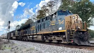 CSX 3440 &ldquo;Spirit of Ravenna&rdquo; Leads I032-20 at Crawford, FL