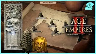 AoE 2 DE: Campaña Rise of the Rajas | SURYAVARMÁN Ⅰ |(Difícil): 2.Un Freno A la Rebelión