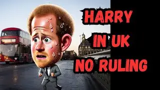 Prince Harry Lands in Uk but No RAVEC Ruling...He Sounds NERVOUS